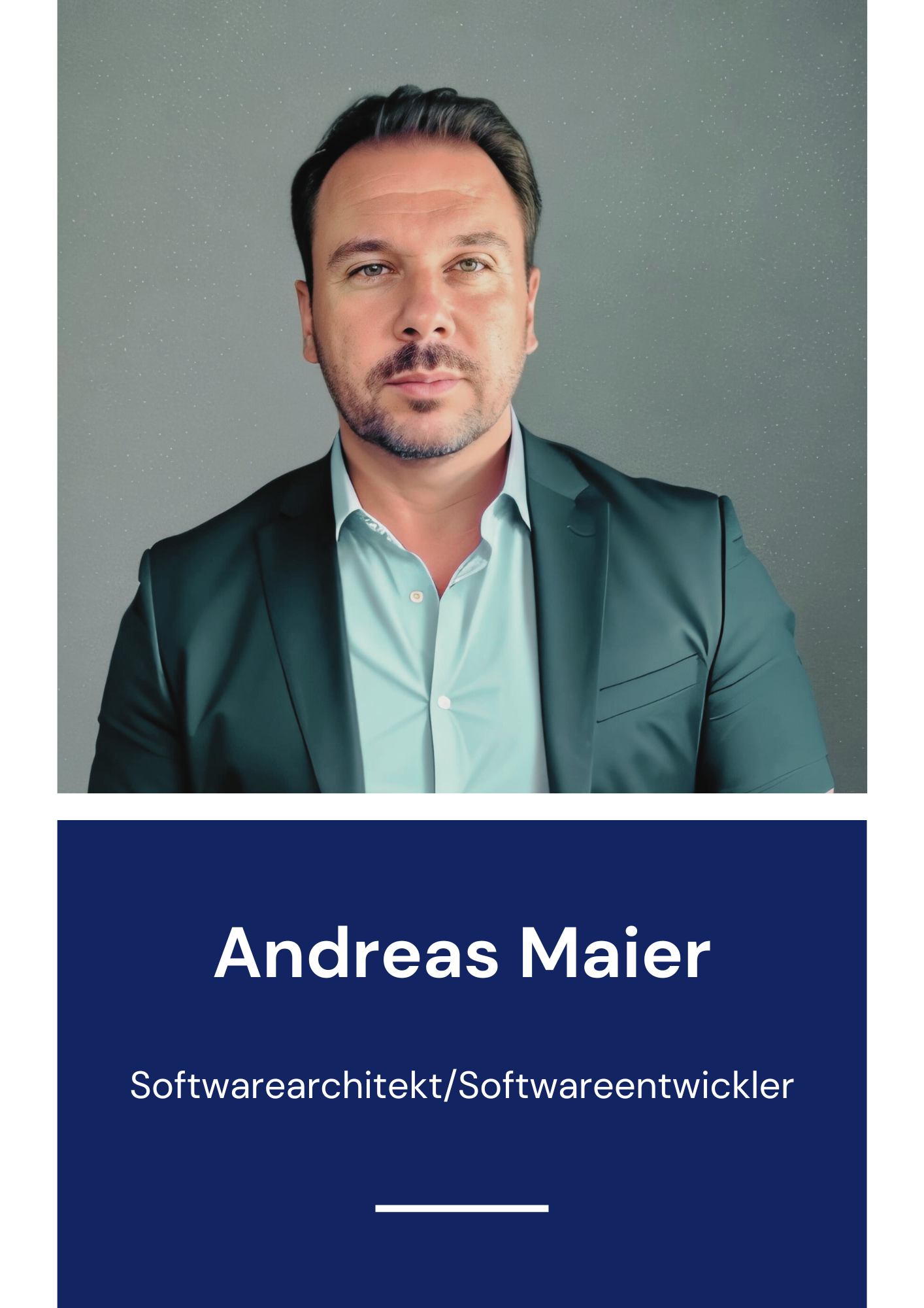 Andreas Maier – Senior Softwarearchitekt